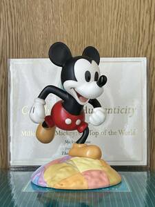 【WDCC☆ミレニアムミッキー☆フィギュア】2000年発売クラブメンバー限定ギフト　Millennium Mickey☆Thru the Mirror