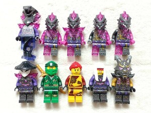 LEGO★ 正規品 クリスタルキング ニンジャゴー ミニフィグ セット 同梱可 レゴ アスフィーラ ロイド ハルミ ヴァンゲリス将軍 71774 71773