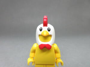 LEGO★L 正規品 未使用 ニワトリ チキン 着ぐるみ 被り物 ミニフィグ シリーズ 同梱可能 レゴ minifigures series ミニフィギュア 動物 鶏