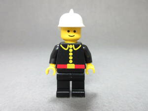 LEGO★25 正規品 年代物 消防士 ミニフィグ タウン シリーズ 同梱可能 レゴ シティ 働く人 オールド ビンテージ レトロ ファイヤーマン