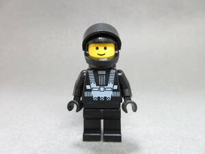 LEGO★95 正規品 年代物 ブラックトロン ミニフィグ space シリーズ 同梱可能 レゴ シティ オールド ビンテージ レトロ 宇宙 スペース