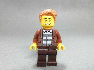 LEGO★187 正規品 男性 男の人 街の人 ミニフィグ 同梱可能 レゴ シティ タウン 男 女 子供 女の子 男の子 髪の毛 トルソー レッグ