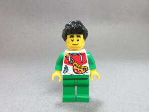 LEGO★195 正規品 青年 男の人 街の人 ミニフィグ 同梱可能 レゴ シティ タウン 男 女 子供 女の子 男の子 髪の毛 トルソー レッグ