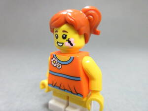 LEGO★226 正規品 フェイスペイント 女の子 街の人 ミニフィグ 同梱可能 レゴ シティ タウン 男 女 子供 女の子 男の子 髪の毛 トルソー