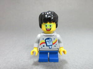 LEGO★240 正規品 男の子 アイスクリーム 街の人 ミニフィグ 同梱可 レゴ シティ タウン 男 女 子供 女の子 男の子 髪の毛 トルソー レッグ