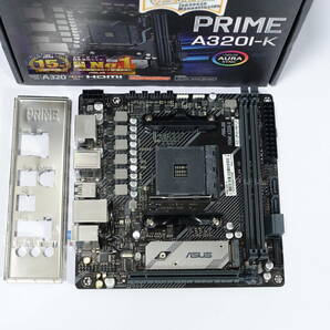 ASUS/PRIME A320I-K RYZEN 5000番台対応 ITX AM4 AMD ITXマザーボード 検 B350 B450の画像2