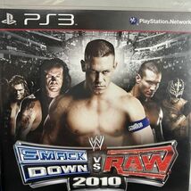 1円スタート 新品ＰＳ３　WWE 2010 SmackDown vs Raw スマックダウンvsロウ 日本版_画像2