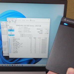 SALCAR USB3.0接続 SerialATA 2.5インチ対応 HDD／SSDケース HD213 動作品の画像9