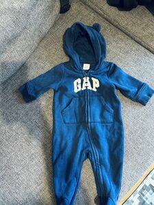 baby GAP 裏起毛カバーオール 0-3m