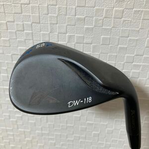 キャスコ ドルフィン ウェッジ ブラック kasco DOLPHIN WEDGE DW-118 BLK ロフト 58度 シャフト N.S.PRO 950GH フレックス S