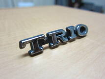 レトロ品！　　TRIO 　トリオ　　オーディオ　　エンブレム　　5cm　　金属製　　　１個_画像2
