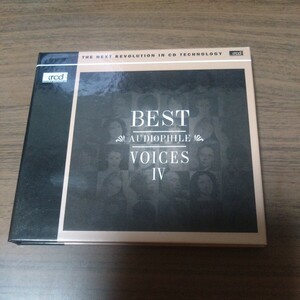 XRCD　BEST AUDIOPHILE VOICES Ⅳ　ベスト オーディオ ファイル ヴォイセス