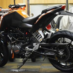 KTM 125デューク 2012年 ワンオーナー車 ノーマル美車 実走行24,647km WAKO,Sオイル交換 機関良好セル一発始動OK レスポンス抜群 E/G絶好調の画像4