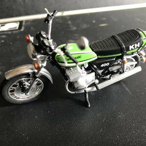 少年マガジン カスタムバイクコレクション あいつとララバイ&特攻の拓 カワサキ Kawasaki KH400の画像1