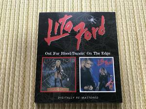 CD リタフォード　Lita Ford　OUT FOR BLOOD / DANCING ON THE EDGE