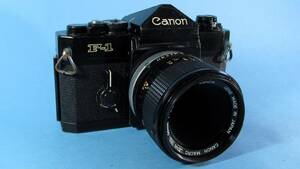 Canon F-1 動作品 FD 50mm F3.5 MACRO S.S.C.
