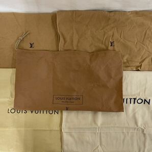 一円スタート【中古】LOUIS VUITTON ルイ・ヴィトン 保存袋（5枚セット）の画像1