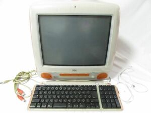 【ジャンク】Apple iMac G3 M5521 オレンジ タンジェリン 付属品付き