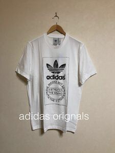 【新品】 adidas originals HAND DRAWN T2 TEE アディダス オリジナルス Tシャツ トップス サイズXO 半袖 白 DH4811