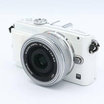 OLYMPUS ミラーレス一眼 PEN Lite E-PL6 EZレンズキット ホワイト E-PL6 EZ LKIT WHT　#240316_V5WF25680_画像2