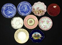 緑屋z■ デミタスカップ＆ソーサー　9点　ウェッジウッド SANDLAND SPODE　i9/3-6315/29-4#80_画像3