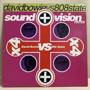 David Bowie Vs 808 State - Sound + Vision (Remix) 12 INCH