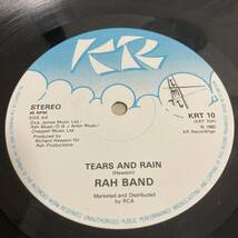 RAH Band - Tears And Rain / Hunger For Your Jungle Love / Party Games 12 INCH_画像3