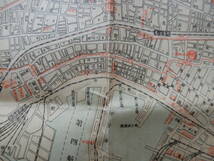 昭和29年12月10日発行「実地踏測　神戸市街図」1.5万分の1　152×36㎝程　定価50円　和楽路屋　0330　_画像5