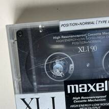 送料込 未開封 新品 Panasonic HX74 ハイポジ /maxell XLI 90 ノーマルポジション 2本 計3本セット_画像5