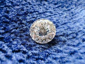 モアサナイト ロシアンカット 無色透明 2.0CT 8.0mm 百花カット ルース 裸石 証明書付き 百面カット ポルトガルカット モアッサナイト