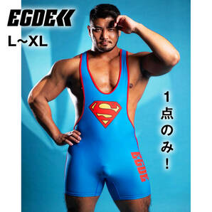 【瞬殺完売！1点のみ！】EGDE SUPERMAN シングレット L〜XL/GMW goodmenwear GX3 PPG propaganda プロパガンダ TMコレクション レスリング