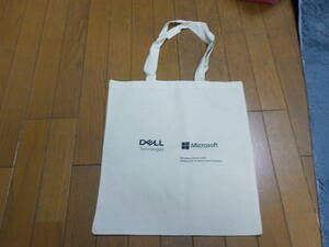 DELL　Microsoft 布エコバック 新品 38×41cm