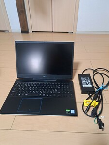 DELL G3 15 3590 Windows11 Core i7-9750H 2.6GHz SSD 256GB HDD 1TB 16GB GTX1650 ホワイトカラー ゲーミング ノートPC