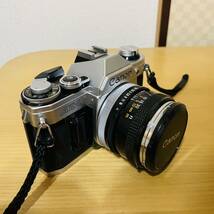 Canon AE-1 LENS FD 50㎜ F1.8 キヤノン 一眼レフカメラ FDマウント レンズセット フィルムカメラ_画像2
