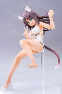 アリス・ギア・アイギス　1/8スケール　兼志谷シタラ　［summerQueens］塗装済完成品　新品未開封　アクリルキーホルダー付