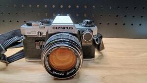 Olympus オリンパス　OM10 レンズセット　G.ZUIKO 50mm F1.4 マニュアルシャッターアダプタ付き