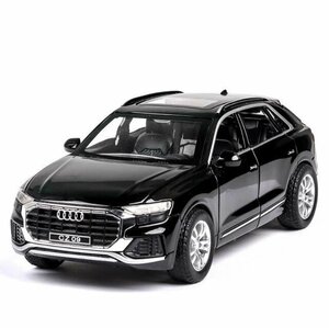 1/32 アウディ Q8 合金金属車モデルダイキャスト　ミニカー black