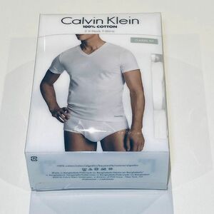 カルバンクライン V-Neck T-Shirts CLASSIC FIT ３枚組 Calvin Klein Tシャツ 半袖 未使用