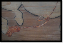 絵馬　絵馬　寺院　神社　古材　板絵　和骨董　　岩絵の具　古民芸　神事　日本画_画像5