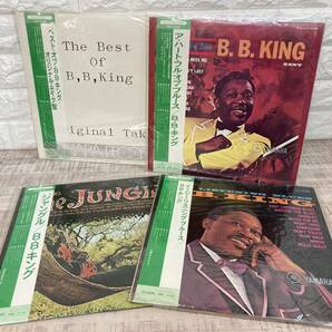 ☆美盤 帯付 LP4枚 BBキング The Best of B.B.King アハートフルオブブルース ジャングル イージーリスニングブルースの画像1