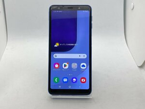 【中古・ジャンク】液晶・背面割れ サムスン Galaxy A7 SM-A750C 楽天モバイルSIMフリー ブルー NW利用制限〇 本体 A-74087