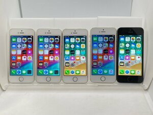 【中古・ジャンク】まとめ売り5台 液晶浮き 他 Apple iPhone5s SoftBank NW利用制限〇 本体 A-18609