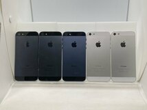 【中古・ジャンク】まとめ売り5台 液晶浮き 他 Apple iPhone5 au NW利用制限〇 本体 A-87419_画像2