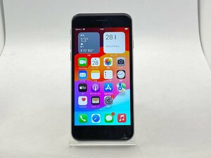 【中古・ジャンク】液晶割れ Apple iPhoneSE 2nd 64GB au解除版SIMフリー ホワイト NW利用制限〇 本体 A-91791