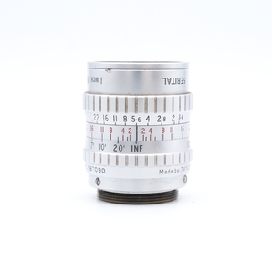 TAYLOR HOBSON テイラーホブソン 1INCH F1.9 TELEKINIC Cine-Lens シネレンズ の画像1