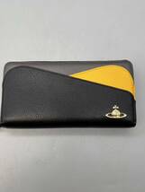 Y03108　Vivienne Westwood ヴィヴィアンウエストウッド 長財布 ラウンドファスナー アウトレット品_画像2