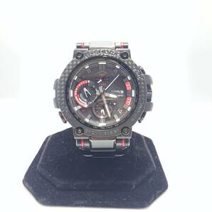 カシオ G-SHOCK MTG-B1000XBD-1AJF 赤 ソーラー 樹脂 ステンレススティール メンズ CASIO 極美品の画像2