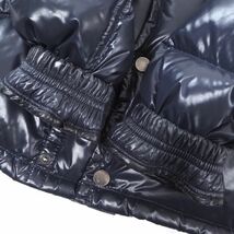 1円〜 国内正規 モンクレール MONCLER 4-YB037 K2 胸ロゴ　ダウンジャケット メンズ ネイビー 0_画像9