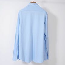 鎌倉シャツ 3-YL183 KAMAKURA SHIRTS Easy Core Knit Yシャツ シャツ 高級 ライトブルー XL メンズ　日本製_画像3