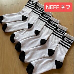 新品　NEFF ネフ ソックス 靴下 6足まとめ　セール